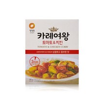 청정원 카레여왕 토마토치킨160g, 6개, 160g