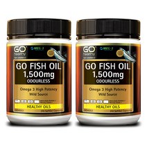 뉴질랜드 고헬씨 무취 오메가3 피쉬오일 1500mg 210캡슐 2팩