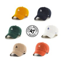 47브랜드 MLB 베이스러너 클린업 볼캡, LA골드