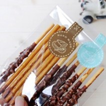 9516. 빼빼로OPP(6*30)무지-20pc / 접착 비접착 비닐 빼빼로봉지 빼빼로데이
