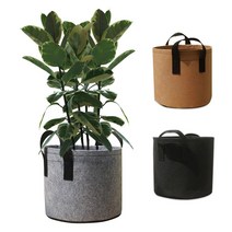 부직포 블루베리 화분 베란다 텃밭 대파 키우기 10갤런 40x30, 1화분10갤런-블랙