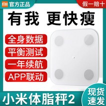 샤오미 미스케일2 밸런스 체중계 인바디 체지방 블루투스 스마트 디지털 체중계, A.샤오미 체지방저울2(심도분석 바디)
