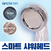 샤워연수필터 스마트 단품 세트 세탁기용 싱크대용 부속품 이온정수샤워필터, 추가구매_스마트 샤워헤드