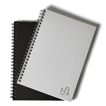 유호스토어 A5 미니음악노트 Black&Gray, Gray, 1개