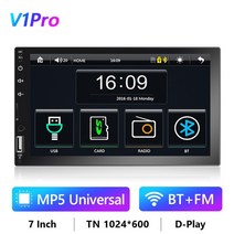 카 오디오 블루투스 자동차 차량용 자동차 1단 2단 Podofo carplay gps 스테레오 라디오 73939 안드로이드 11 gps bt wifi usb fm 비디오 for, 라디오 전용