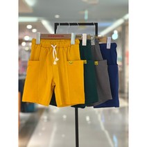 코코리따 아동 공용 남아 여아 면 100% 여름내내 스마일 5부 팬츠 반바지 하의 CETM224E4 NC강서점