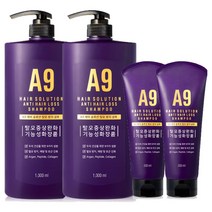 A9 탈모증상케어 약산성 샴푸 대용량 1000ml 2개 + 200ml 2개, {AA1}1000ml 2개+200ml 2개