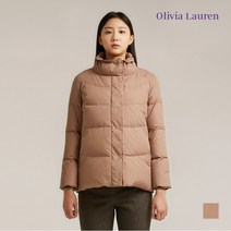 올리비아로렌 넥 셔링 디테일 덕다운 VOCKDWWA151