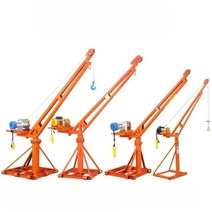 화물리프트 간이 리프트카 원치 전동 소형, 100kg 220v12미터 무료 3종 세트