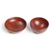 [숨쉬는나무] 천연옻칠 나무 소스 양념장 그릇 간장종지 2종류, A타입