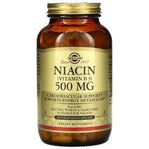 솔가 비타민B3(니아신) 500mg 베지 캡슐 옵션확인필수