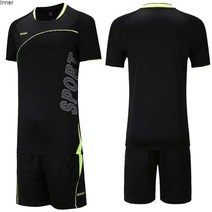 축구복 세트 남자 맞춤형 대학생 훈련복 반팔 경기 유니폼 단체구매 어린이 축구복 인쇄 가능 번호