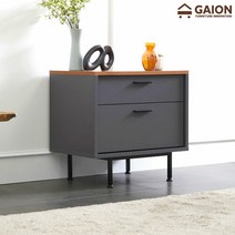 가이온 티크 600 2단 거실장, 화이트