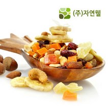 자연웰 12종류 옵션 건과일 건포도 건망고 크랜베리 무화과 블루베리 건자두 바나나칩, 1개, 건파파야300g