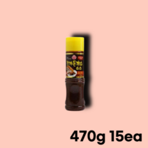 오뚜기 참깨 돈까스 소스 470g 15병 돈가스 양념, 470G X 15개
