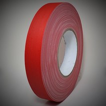 테스크 무광 면테이프 개퍼테이프 GAFFERS TAPE 25MM X 55M MATT RED