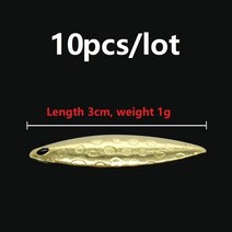 10-20 개/몫 금속 숟가락 구덩이/부드러운 표면 플라이 낚시 미끼 장식 조각 소음 실버 골드 버드 나무 블레이드 DIY 물고기 액세서리, [05] 10pcs