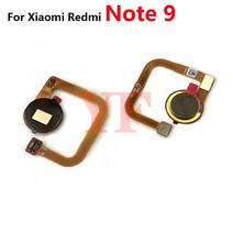 고화질 북 스캐너 양면 스캔 고급 스캔기 Xiaomi Redmi 8 9 Note 8T Pro 홈 버튼 백 터치 ID 스캐너 지문, 07 For Redmi 8 Black