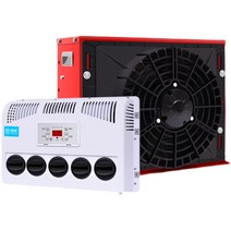 무시동 에어컨 12V 24V 차박 카라반 냉방 탑차 5톤차, 12v 옐로우
