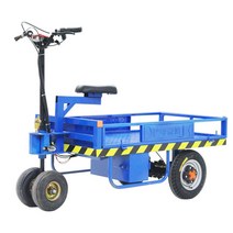 농업용 운반차 전동 리어카 충전 카트 트롤리 전기, 60x100 500kg48V12A+650W