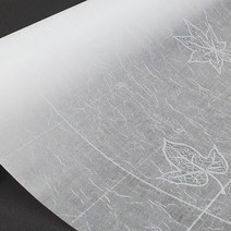 안개 한지 망입 암막 격자창문 무점착 유리문 유리창 무점착무지 창문시트지, 무점착-한지단풍