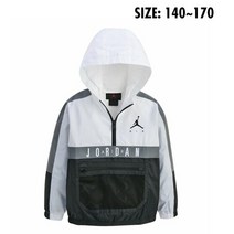 [AK PLAZA] [나이키조던키즈] 컬러블럭아노락 (N221JK391P) WH 140~170
