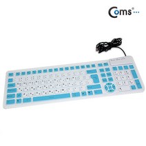 마이KIDMALL_Coms 키보드 실리콘 롤 키보드. USB타입 WHITE 투톤 유선 USB 보급형키보드 게임 일반 마우스_MMY키드MAl몰, 별도의_옵션-없음, ★단품입니다., 별도의_옵션-없음