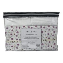 Rae Dunn 퀸 시트 세트 자수 베개 커버 2개 정품보장