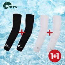 1+1 네파 심리스 쿨토시 속건 무봉제 남성 여성 자외선 차단 골프 운전 캠핑 배달 오토바이 운전, 블랙+블랙