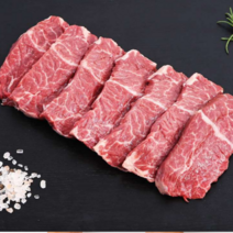 미국산 소고기 선물세트 구이용 명품 냉장 갈비살 토시살 부채살 1kg 2kg 3kg 포장 선물용 포장 셋트, 2. (블랙앵거스) 식사하소 2호