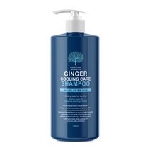 진저 두피 쿨링 샴푸 두피 열 시원한 스케일링 냄새 제거 비듬 정수리 가려움, 1, 1000ml