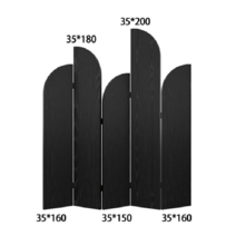 아치가벽 아치형 가벽 인테리어 가림막 공간분리 이동식 접이식 거실 사무실 파티션, 팬 5개 세트