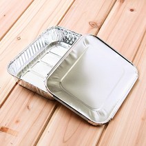 롯데 이라이프 은박도시락 알뜰형, 10개입, 3개