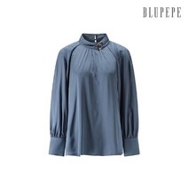 셀러허브 패션 [블루페페] 하이넥 볼륨 블라우스 BL_P214MSC001