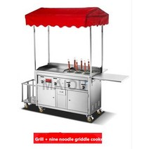 커피푸드트럭 푸드트럭창업 스낵카 푸드카 커피트럭 철판 구이 상업 바베큐 야시장 포장 마차 튀긴 꼬치 삶은 꼬치 잡곡 팬케이크 팬 튀긴 철판 스낵 카트, 패키지 5