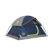 Coleman 6인용 썬 돔 텐트117008, 2 Person, Navy Blue