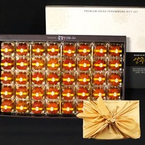 자연식탁 명품곶감 부드럽고 달콤한 상주곶감 개별포장 40과 선물세트 최고급 2.4kg(반건시60g 이상) 제수용 곶감(보자기포함), 상주곶감 개별포장 40과 2.4kg