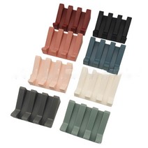 1+1 북유럽풍 고급 실리콘 비누받침대 비누거치대, 아이보리2P