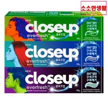 소소한생활 클 업 치약 120g X 3종 멘톨 스피아 유칼