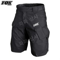 2023 Fox 사이클링 팀 다운힐 바지 Mtb 자전거 반바지 남성용 모토크로스 바지 전술 방수 라이딩 짧은 하의 통기성