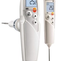 TESTO TESTO 106 식품 온도계 프로브 방수 베이킹, testo 106세트 (표준 + 악기 케이스)