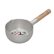 타니구치 금속 일본제 일본의 장인 심형 유키히라 냄비 실버 16 cm 용량 1.3 L 가스 불 전용 가볍고 사용하기 쉬운 열전도가 좋은 알루미늄제