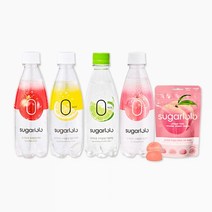 [온누리단독] 슈가로로 스파클링 4종 24개입 + 무설탕 비타민 구미 복숭아 1팩, 단품
