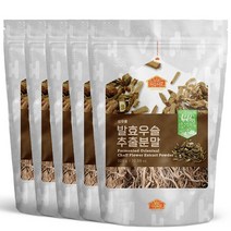 비옴 국산 발효우슬 추출물 분말 300g, 5개