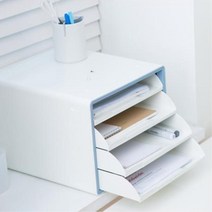 a4 서류 트레이 서랍장 오픈형 서류함 용지보관함 지류함, MINT
