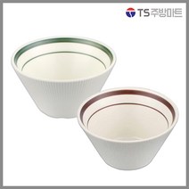 [돌산멜라민] 오브제투라인 - 멜라민 공기 (그린 브라운), 3호, 브라운