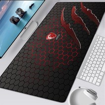 90x40cm msi 마우스 패드 선물 게임용 카펫 pc 컴퓨터, 60x30cm, Msi 3