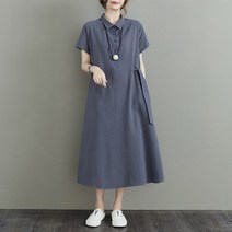 미드디엔 중년 여름 원피스