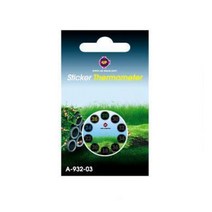 해수 담수 수조 원형 스티커 온도계 30mm 유리관 어항, 1개