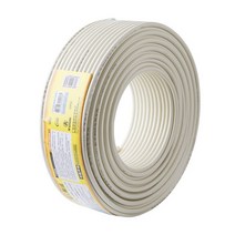 Choseal QS6124W 고화질 쉴드 동축 케이블 홈 폐쇄 신호 유선 TV 50M/80M/100M, [02] 100m